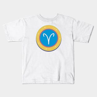 Aries Zodiac Kids T-Shirt